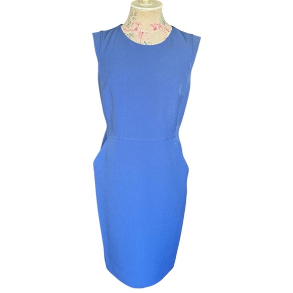 Anne Klein Dresses & Skirts - Anne Klein Stretch Sheath Dress Blue – Size 2